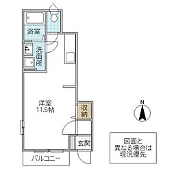 間取図画像 ワンルーム