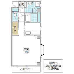 間取図画像 ワンルーム