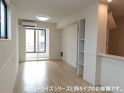 スカイ ハイ B 103号室 1階1LDKのリビング/ダイニング