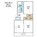 勝田プリンスマンションB3階4.0万円