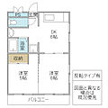 ホワイトハイツ2階4.2万円