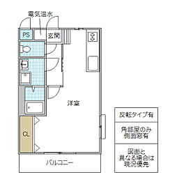 間取図画像 ワンルーム