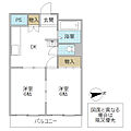 東カン水戸パークハイツ4階4.5万円