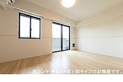 ヴィラバース 204号室 2階1LDKのリビング/ダイニング