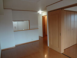 アルメリア B 203号室 2階2LDKのリビング/ダイニング