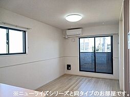 アンソレイユ松山 201号室 2階2LDKのリビング/ダイニング