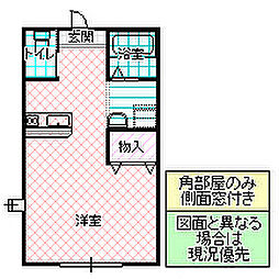 間取図画像 ワンルーム