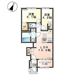 limone (リモーネ) 2LDKの間取図画像