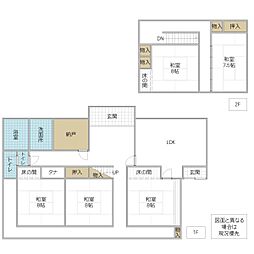 水戸市堀町 5SLDKの間取り
