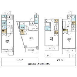 スピカハイム5 1Kの間取図画像