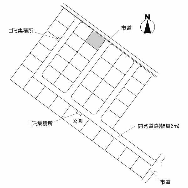 区画図：308000119180