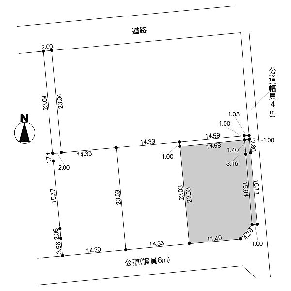 区画図：308000123787