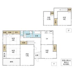 ひたちなか市笹野町 6DKの間取り
