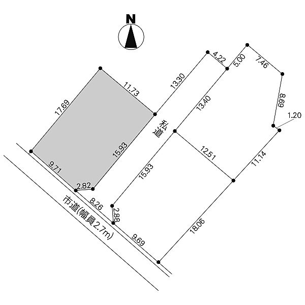 区画図：308000158185