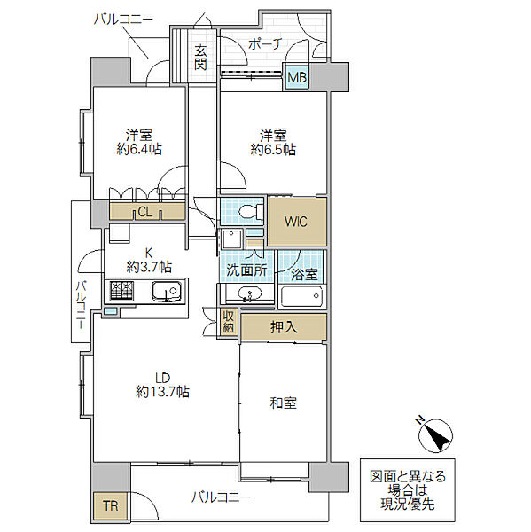 間取り：308000160796