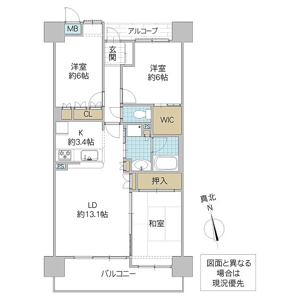 間取り：308000185297