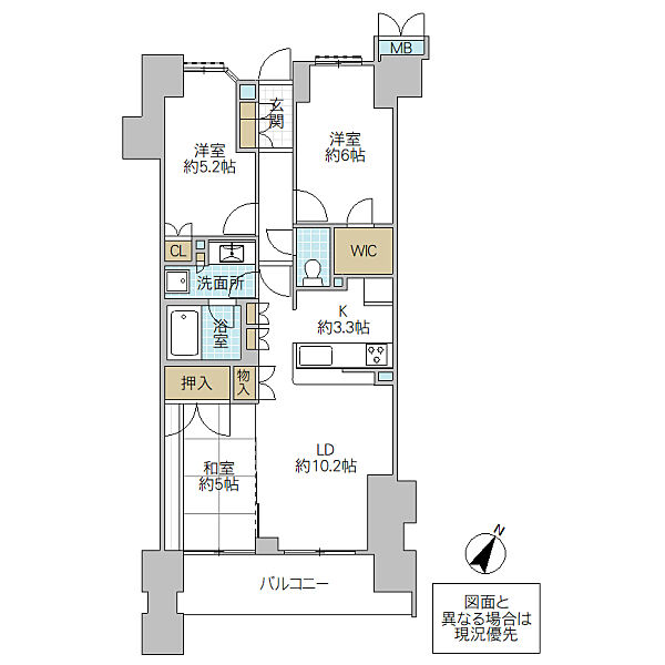 間取り：308000185385