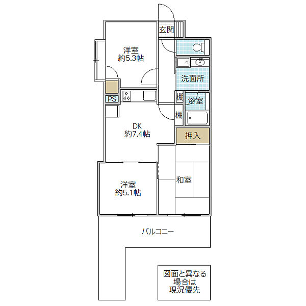 間取り：308000187343