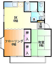 ロンドハウス 101 ｜ 東京都多摩市東寺方（賃貸アパート2DK・1階・42.79㎡） その2