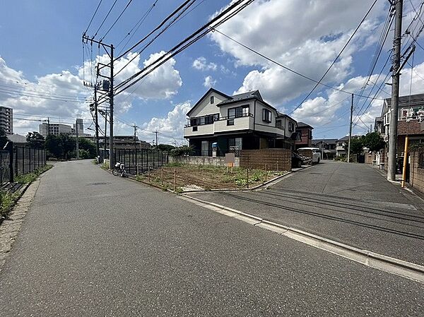 前面道路を含む土地写真
