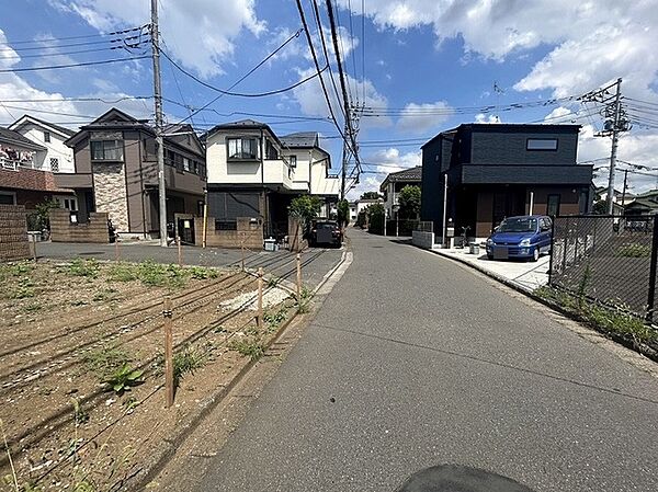 前面道路を含む土地写真
