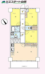 ニュー狭山マンション 3LDKの間取図画像
