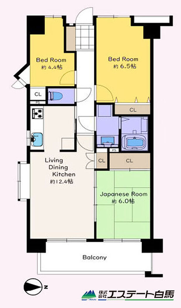 南東角部屋の3ＬＤＫ！