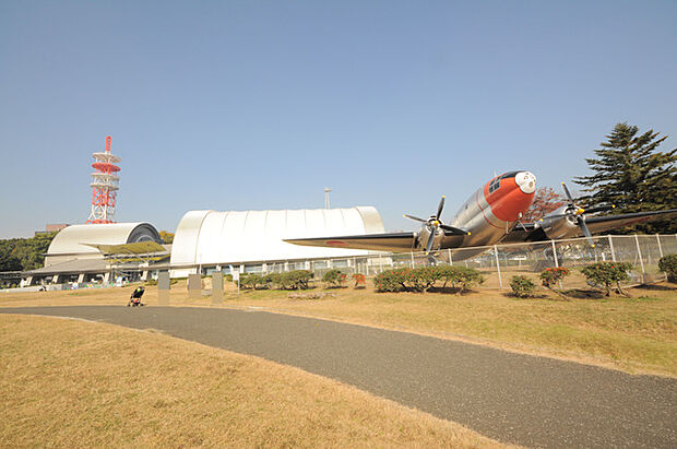 所沢航空記念公園(所沢市)(990m)