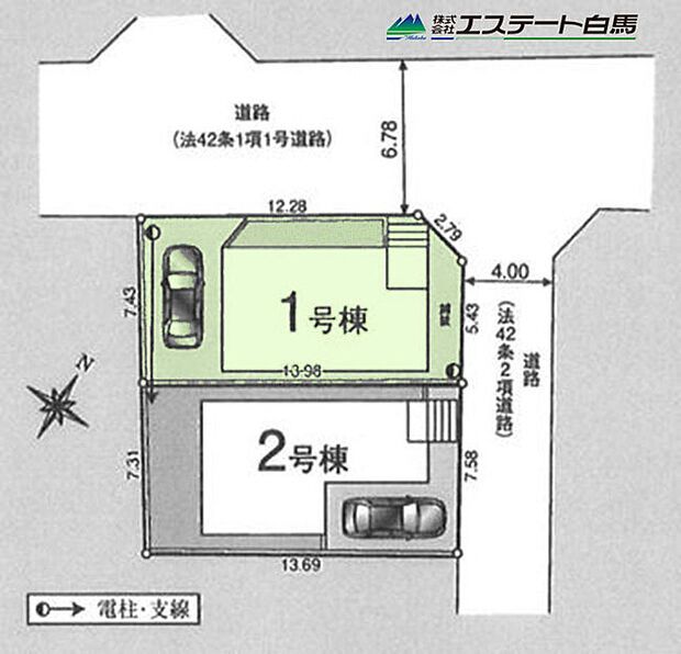 開放感のある角地です。