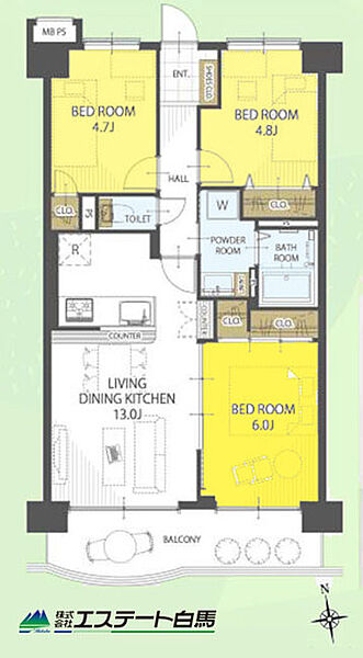 apartment 埼玉県所沢市東住吉12-21
