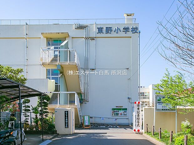 東野小学校(710m)