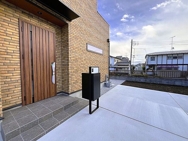 宅配ボックス付きのポスト