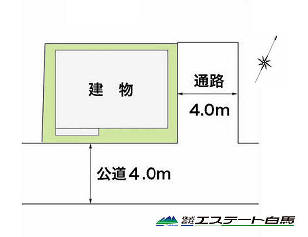 角地に面した明るく解放感のあるお家です。