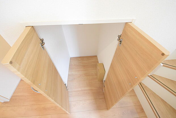 収納豊富な間取りで家の中がスッキリ片付きそうです。