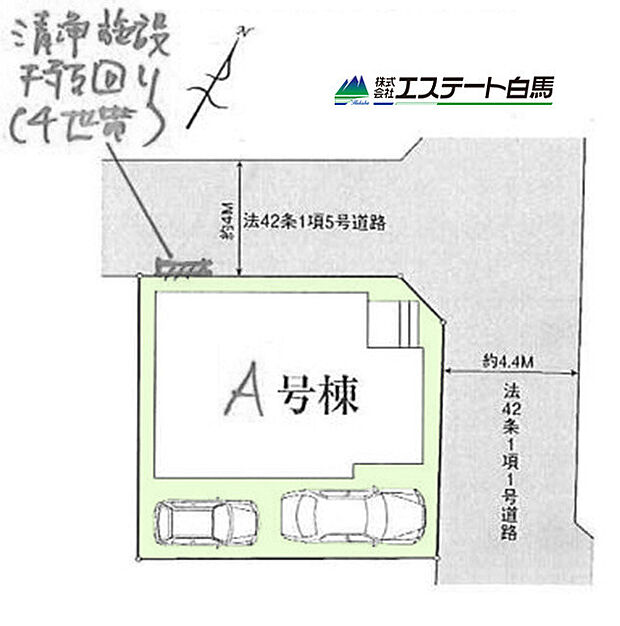 開放感のある角地です。