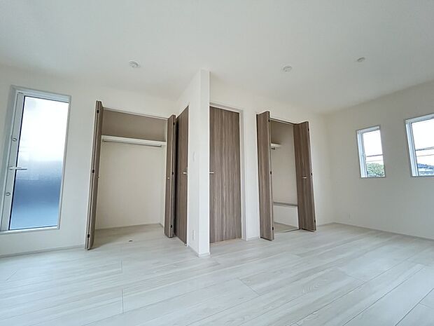 収納豊富な間取りで家の中がスッキリ片付きそうです。 