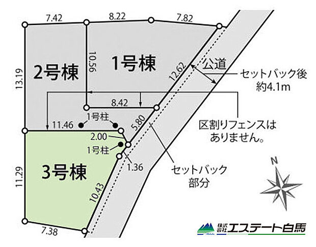 土地面積は約120.06平米（約36.31坪）。
