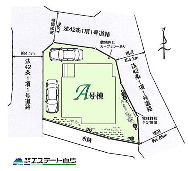 開放感のある角地です。