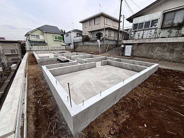 リビングの基礎部分になります