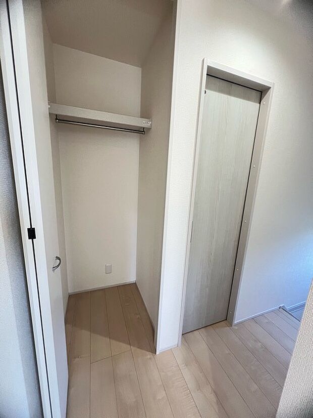 収納豊富な間取りで家の中がスッキリ片付きそうです。