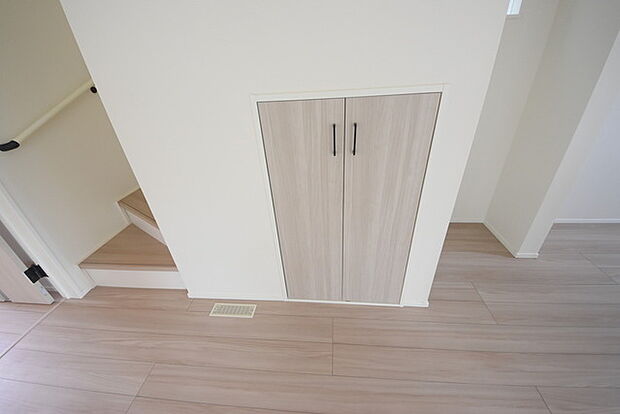 収納豊富な間取りで家の中がスッキリ片付きそうです。