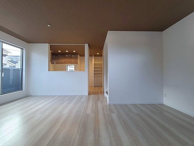 完成物件だから、引っ越したあとの配置や動線も分かりやすい。 