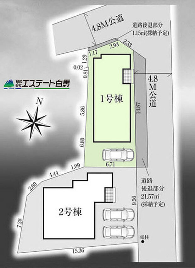 開放感のある角地です。