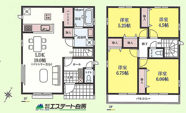 家族の顔が見えるリビングイン階段
