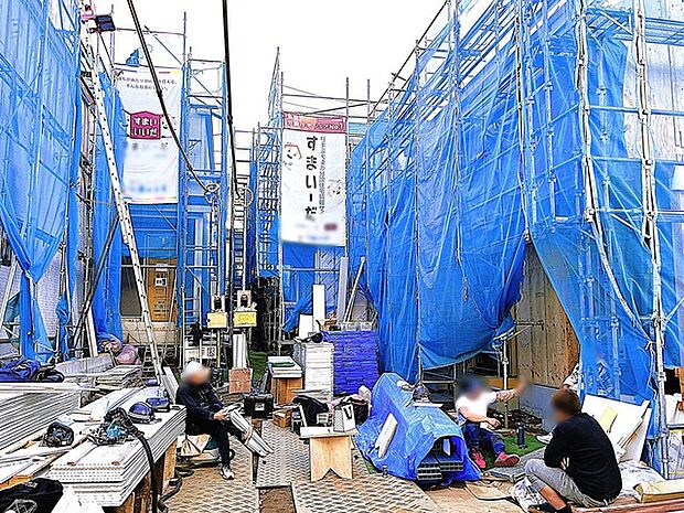 建物完成は令和8年1月中旬予定