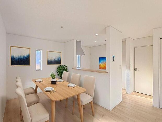 【ＬＤＫ／約20.0帖】 家具はCGによるものです。価格に家具は含みません。 