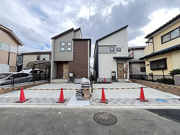 閑静な住宅街。