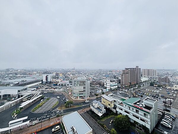 風通しがよく気持ちの良いバルコニー