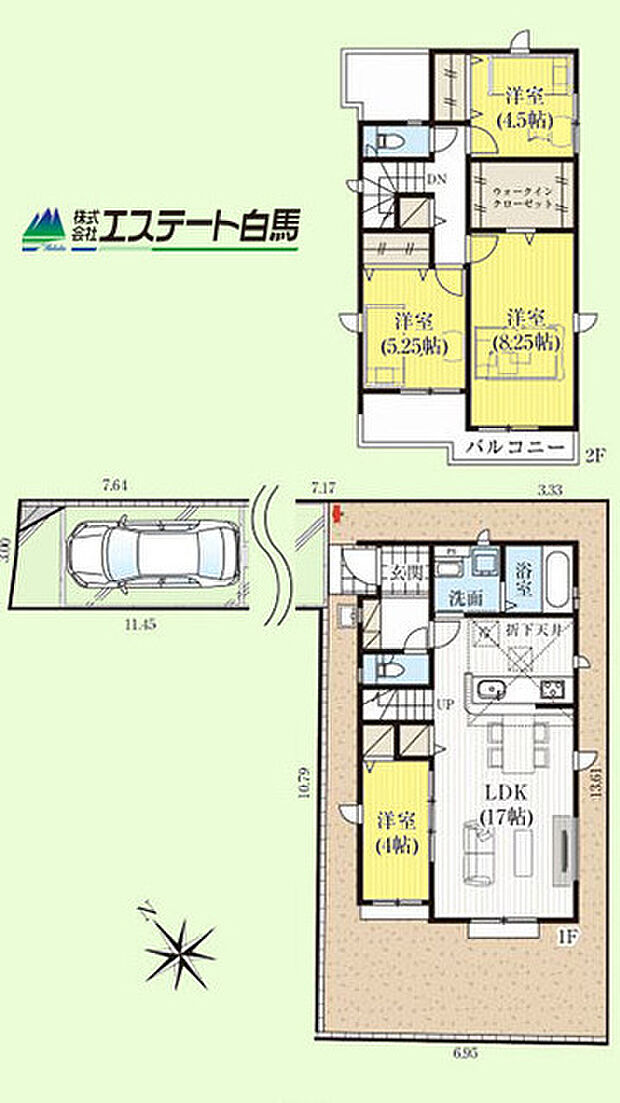 家族の顔が見えるリビングイン階段