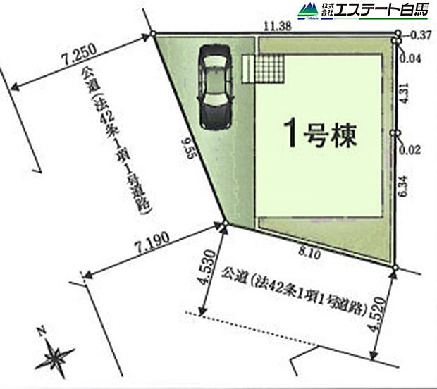 開放感のある角地です。